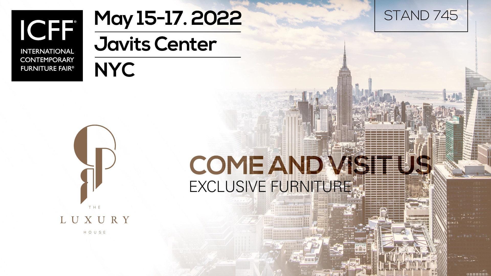 ICFF 2022, High End Furniture Trade Show in New York City